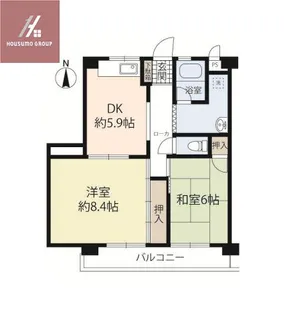 山本マンション【3階】の間取り