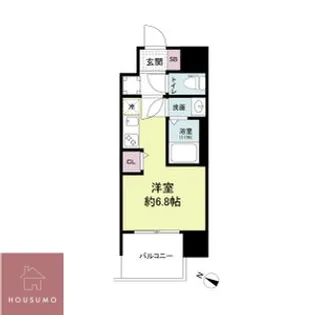 セレニテ十三ミラク【7階】の間取り