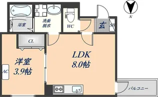 D porta Trapa【2階】の間取り