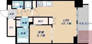 コンフォリア江坂広芝町【205号室】の間取り