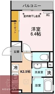 ビルボード淡路駅前【3階】の間取り