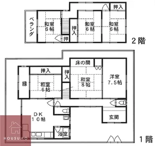 大阪府吹田市泉町5丁目【一戸建】の間取り