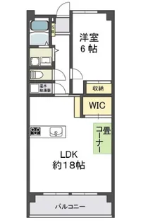 フローラ長田【2階】の間取り