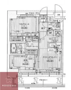 エステムコート新大阪Ⅸグランブライト【11階】の間取り