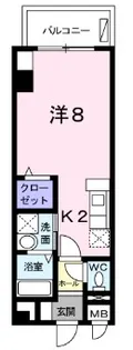 大阪府大阪市東成区深江南2丁目【マンション】の間取り