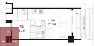 レジディア千里藤白台 【5階】の間取り