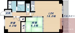 グレースフルハイツ1号館【203号室】の間取り