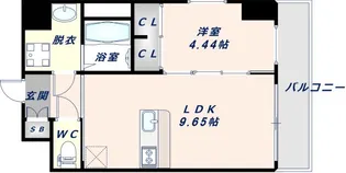 プレジオ永和EURO【3階】の間取り
