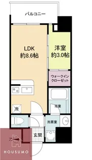 セレニテ新大阪グランデ シュッド【12階】の間取り