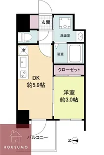 セレニテ新大阪グランデ シュッド【8階】の間取り