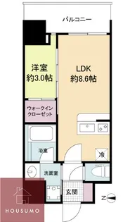 セレニテ新大阪グランデ シュッド【5階】の間取り