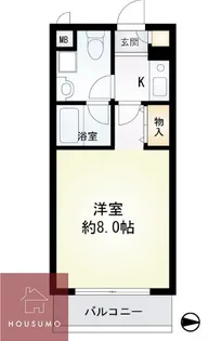 メゾンエトワル 【533号室】の間取り
