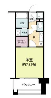 フォレステージュ江坂公園【3階】の間取り