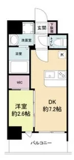 セレニテ江坂アリア【9階】の間取り