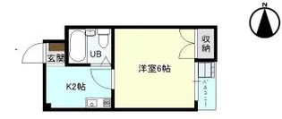 シャルマン中垣内【1階】の間取り