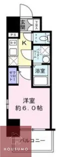エスリード新大阪ザ・プレミアWEST【3階】の間取り
