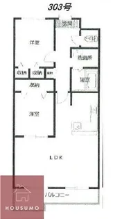 ロイヤルヒルズ待兼山【2階】の間取り
