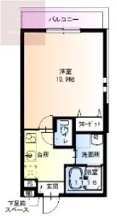 フジパレス小阪Ⅰ番館【2階】の間取り