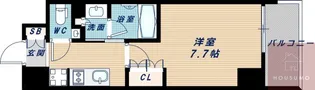 ザ・パークハビオ江坂公園【12階】の間取り