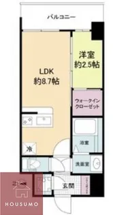 セレニテ新大阪グランデ ミリュー【11階】の間取り