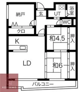 カルム千里山土井【2階】の間取り