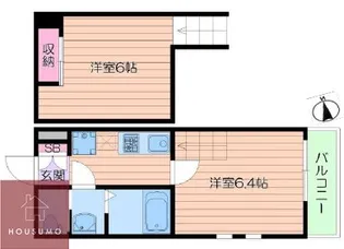 フォルトゥーナ曽根【103号室】の間取り