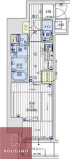 アクアラフォレ豊中【9階】の間取り