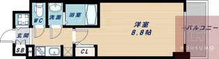 サムティ江坂レガーロ【3階】の間取り
