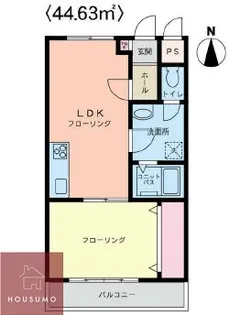 第2山本マンション【4階】の間取り