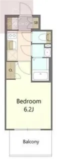 インザライフ大阪EAST RESIDENCE【12階】の間取り