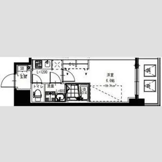 S-RESIDENCE小阪azure【12階】の間取り