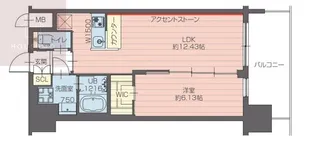 プレジオ永和ASIAN【3階】の間取り
