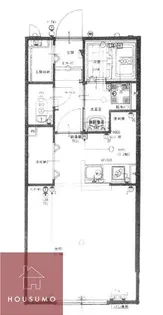 マルベリーハウス【101号室】の間取り