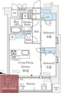 STANDZ新大阪【4階】の間取り
