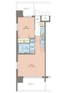 プレジオ豊中【2階】の間取り