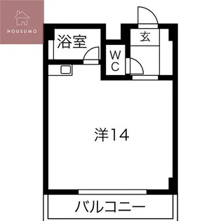 ドミール喜連【4階】の間取り
