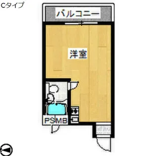 サンライズマンション【4階】の間取り