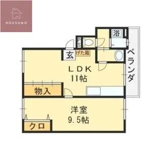 伊藤マンション【2階】の間取り