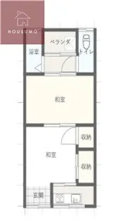 石田文化【101号室】の間取り