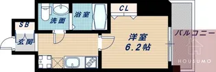 ラグゼ東三国Ⅱ【3階】の間取り