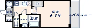 エスプレイス大阪城SOUTH【3階】の間取り