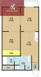リアライズ住道南【203号室】の間取り
