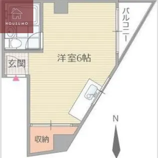 エクセレンス池田【3階】の間取り