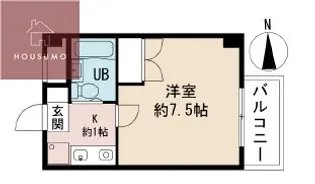 シャルマン明美の里【4階】の間取り