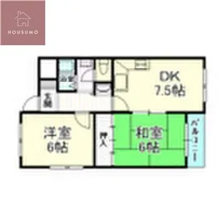 梅村ハイツ【302号室】の間取り