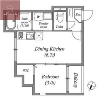 大阪府大阪市生野区中川東2丁目【アパート】の間取り