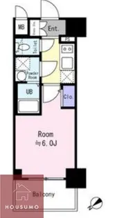 エスリード ザ・グラン大阪ノース【705号室】の間取り