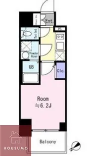 エスリード ザ・グラン大阪ノース【507号室】の間取り