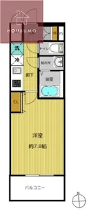 セオリー大阪EAST DOOR【9階】の間取り