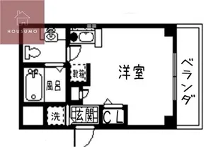 セレブコート平野【2階】の間取り